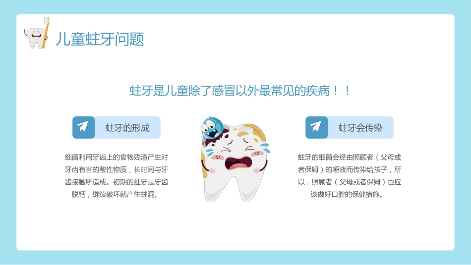全国爱牙日儿童口腔健康知识普及宣传2_第4页