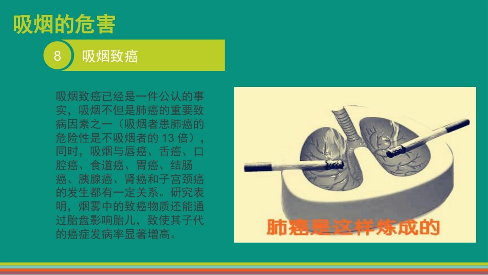 疾病预防从戒烟开始_第9页