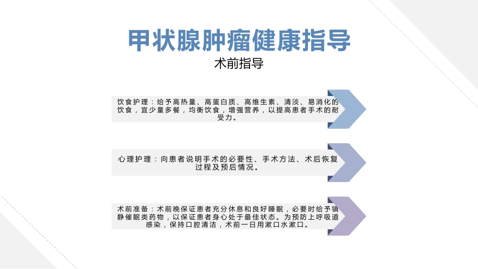 甲状腺肿瘤疾病患者健康教育宣教_第11页