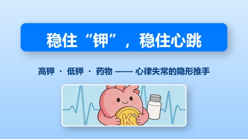 稳住“钾”，稳住心跳
