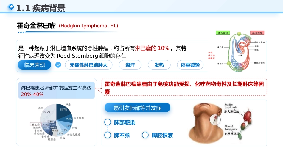 一例霍奇金淋巴瘤合并肺部并发症患者的个案护理_第3页