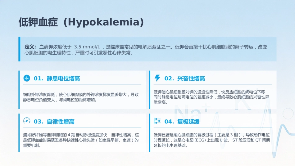 电解质紊乱的ECG表现_第10页