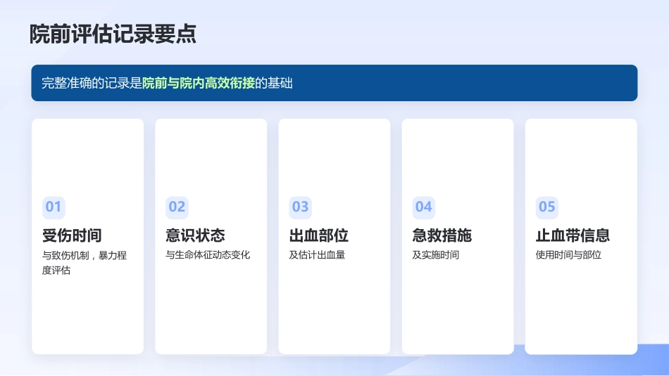 创伤初步评估与包扎止血 — 院前急救核心技能培训_第13页