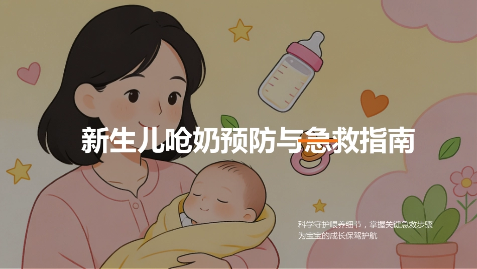 新生儿呛奶预防与急救指南 (1)_第1页