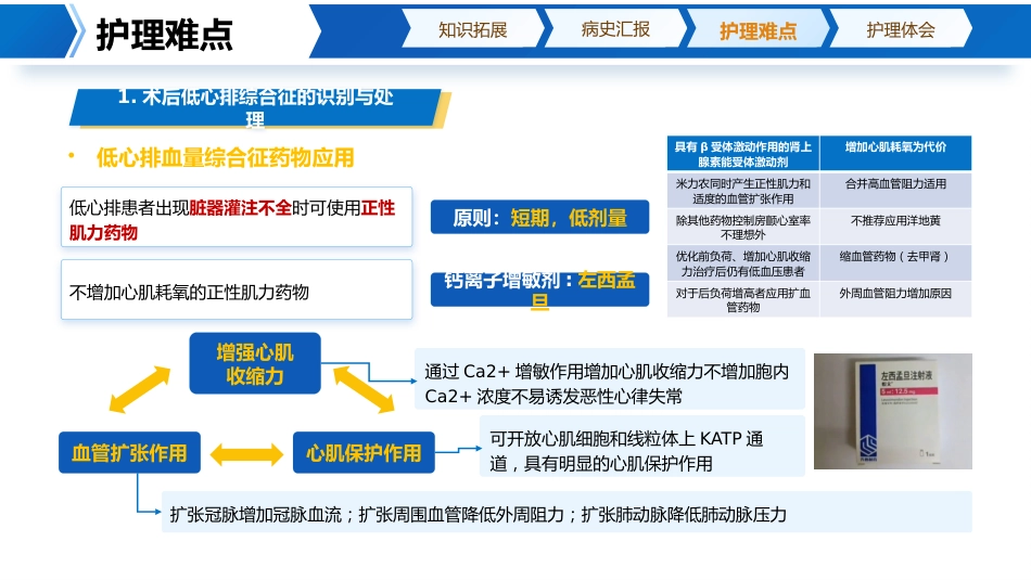 1例主动脉瓣生物瓣置换术后监护_第13页