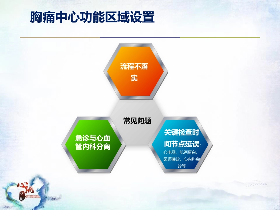 CPC院内会：胸痛急救的配套功能区域设置及标识解读SACN.CLO.17.03.1175_第12页