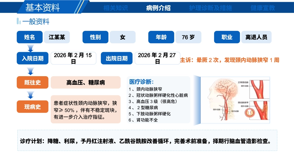 一例脑血管介入术患者教学查房-2_第4页
