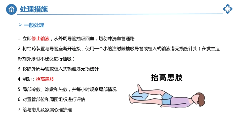 小儿静脉输液外渗的预防及处理_第14页