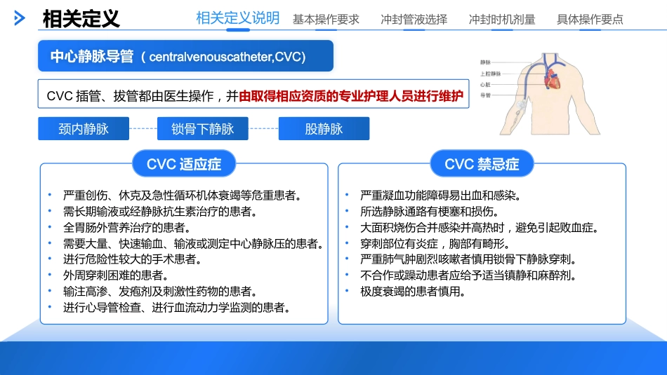 中心静脉导管冲管及管技术操作要求（2025）_第5页