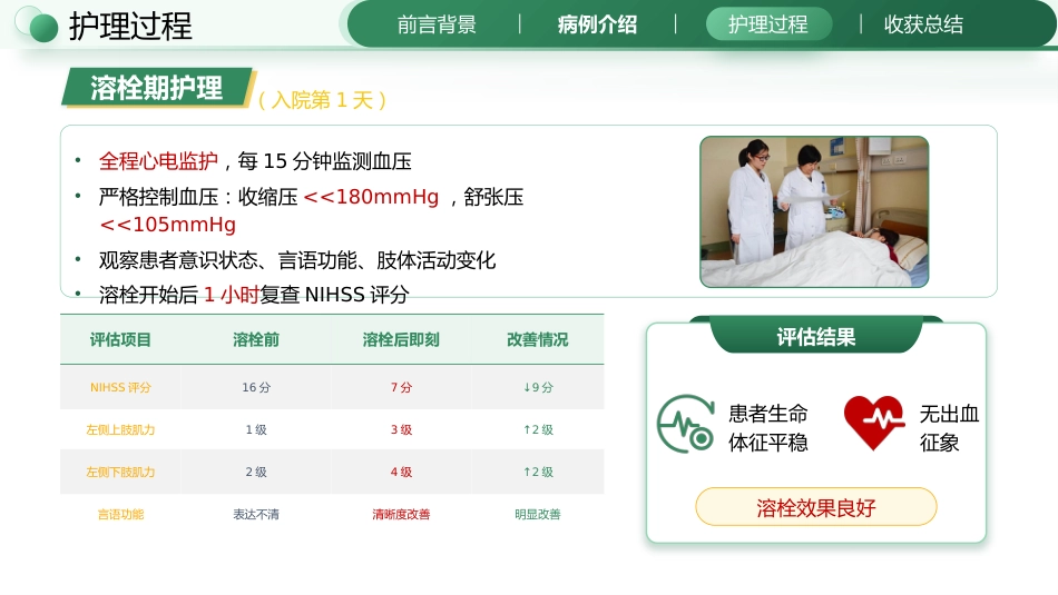 一例静脉溶栓患者康复护理个案_第10页