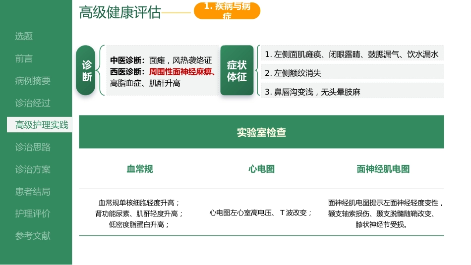 八卦耳穴联合火龙罐干预周围性面神经麻痹的个案护理_第13页