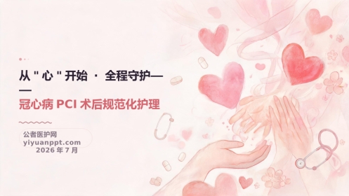 从“心”开始 · 全程守护——冠心病PCI术后规范化护理