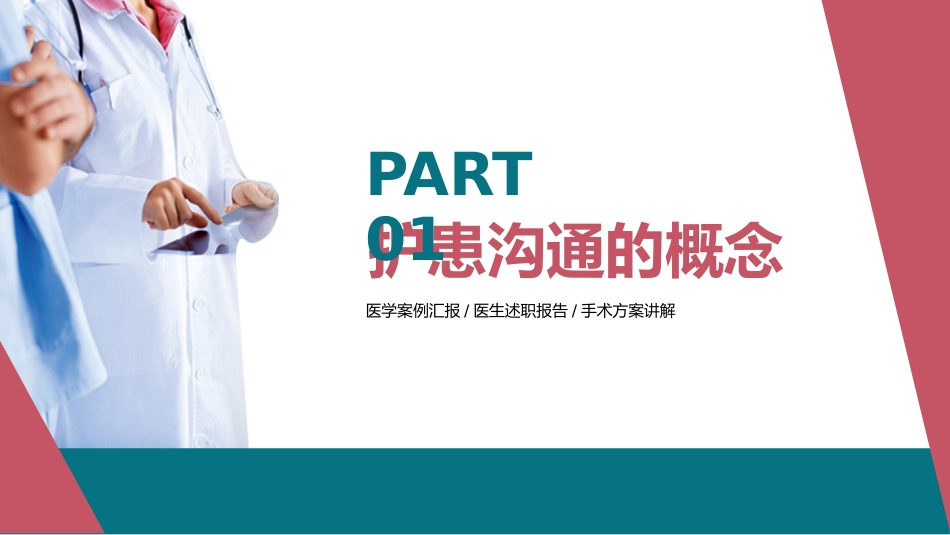 简约护患沟通技巧培训PPT医患沟通培训_第4页