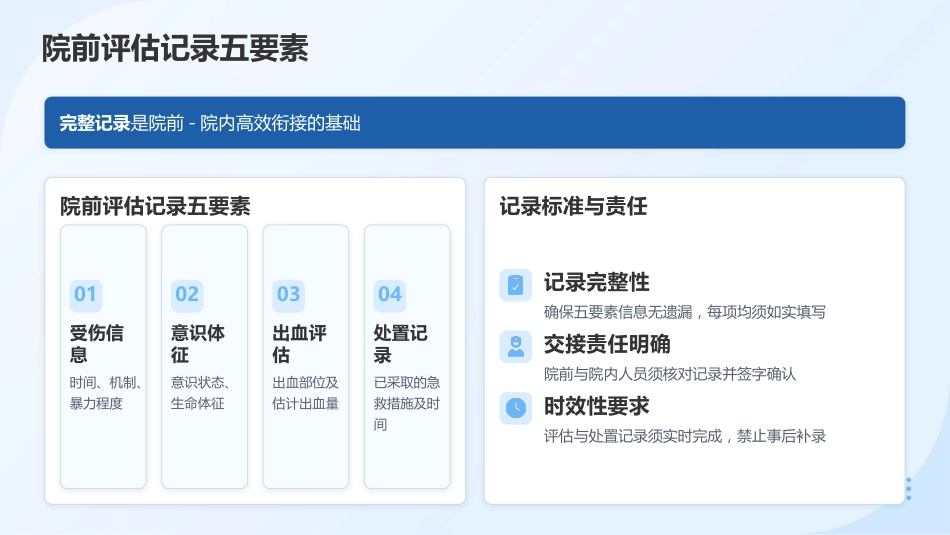 创伤初步评估与包扎止血 — 院前急救核心技能培训(1)_第13页
