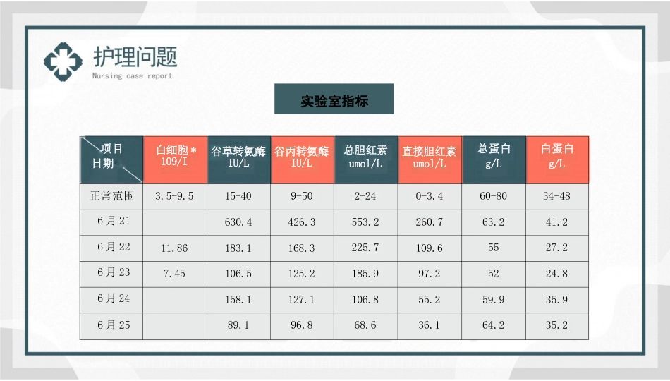 一例重症肝炎的护理个案汇报PPT模板_第14页