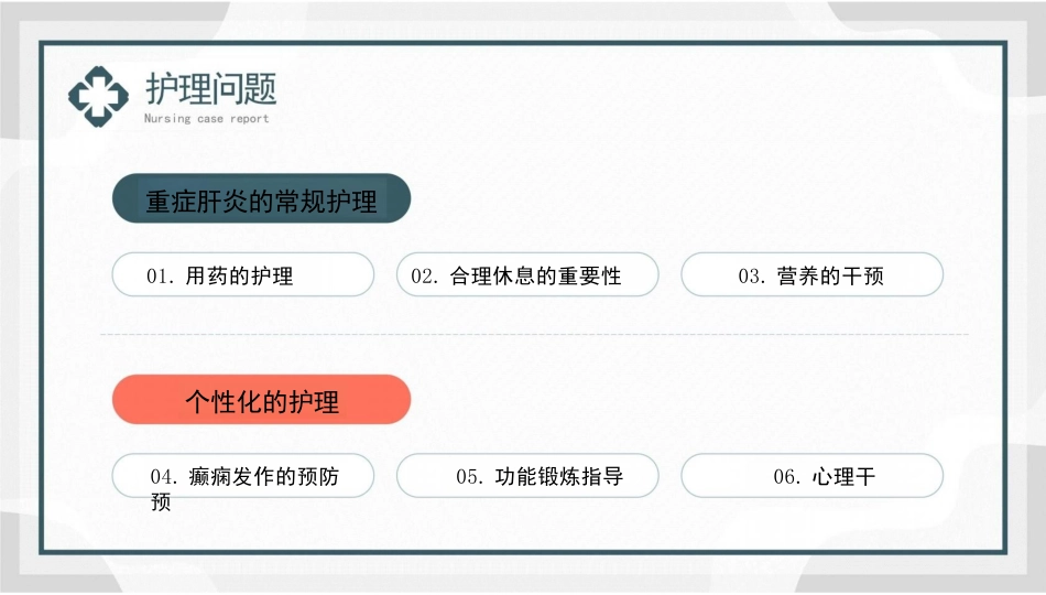 一例重症肝炎的护理个案汇报PPT模板_第15页