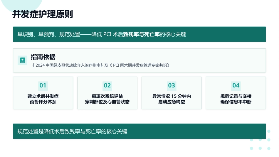 支架植入并非终点——冠心病PCI术后全程护理管理_第13页