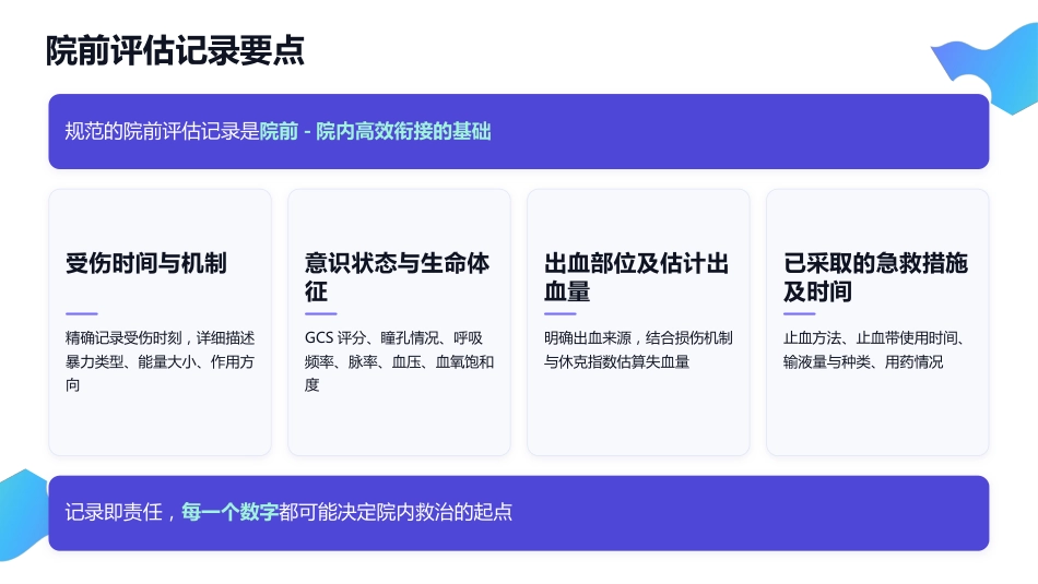 创伤初步评估与包扎止血 — 院前急救核心技能培训(2)_第13页