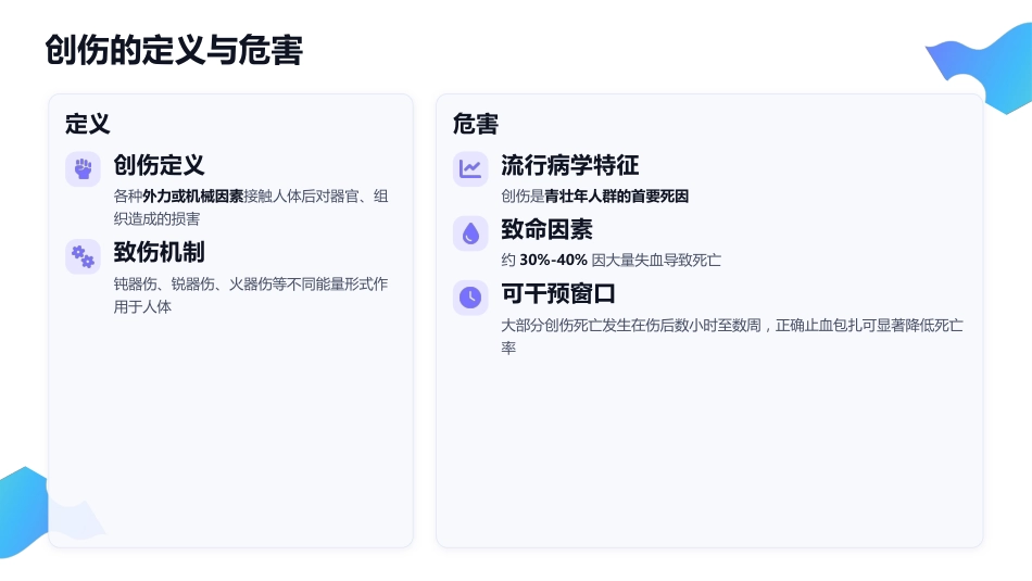 创伤初步评估与包扎止血 — 院前急救核心技能培训(2)_第4页