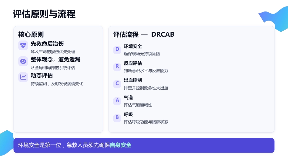 创伤初步评估与包扎止血 — 院前急救核心技能培训(2)_第8页