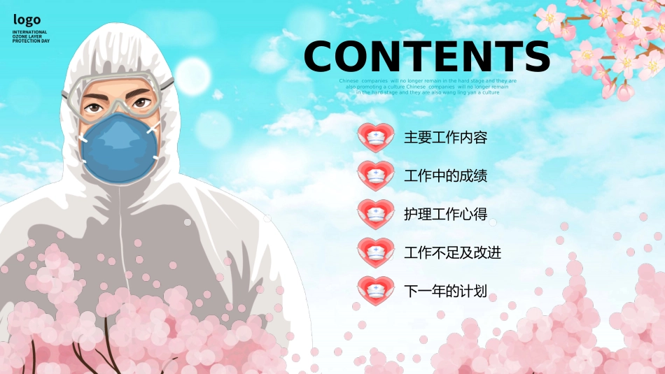 26护士年终工作总结PPT模板_第3页