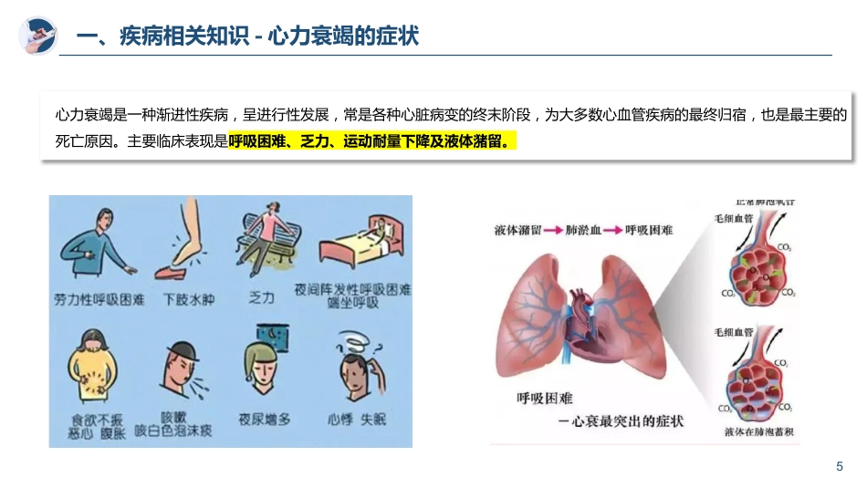 慢性心力衰竭急性加重护理查房_第5页
