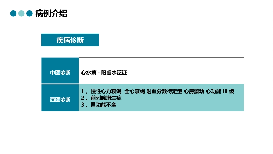 一例心水病-阳虚水泛证中医护理查房_第9页