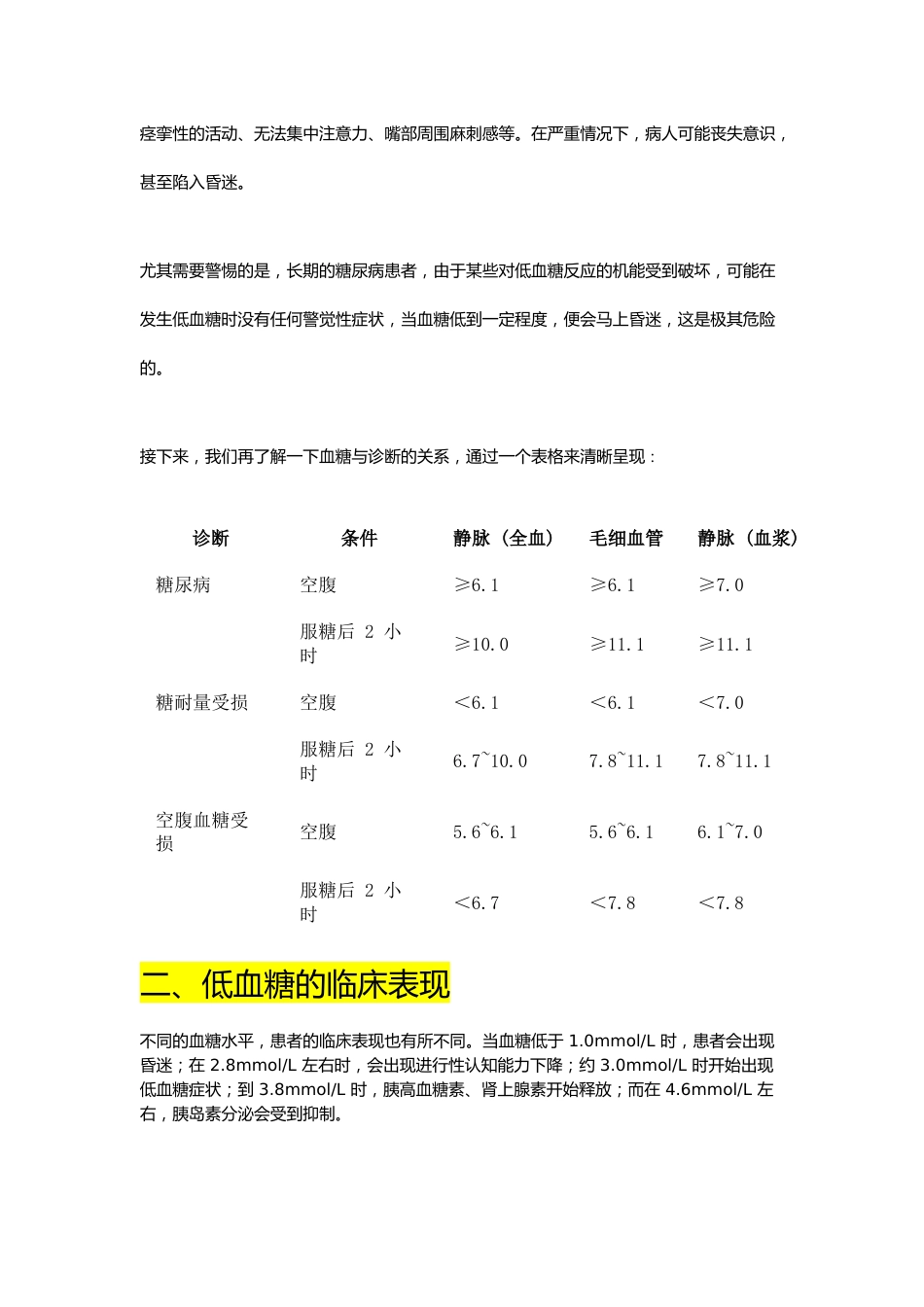 低血糖休克护理讲稿_第2页
