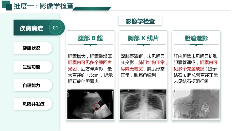 基于高级健康评估的一例胆石症伴胆囊炎患者的个案护理_第8页