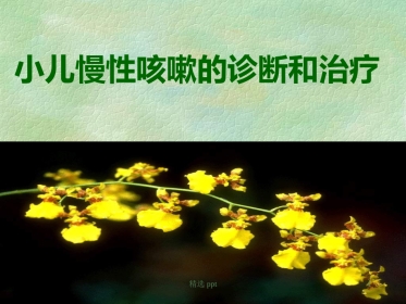 《小儿慢性咳嗽》PPT课件【67页】