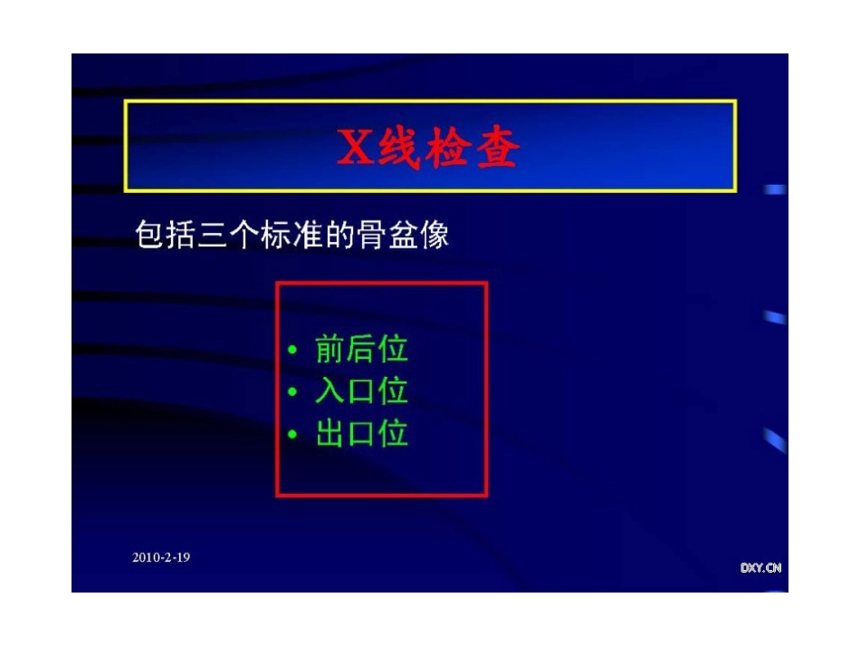 骨盆 与髋臼骨折的诊断与分型_第6页