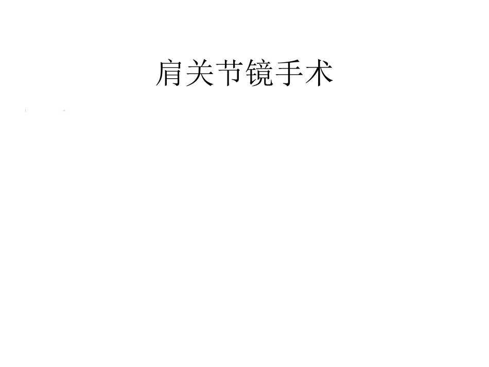 肩关节解剖入路及打结_第13页