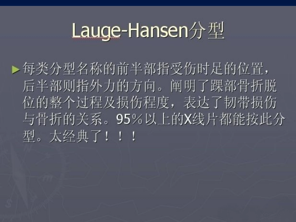 踝关节 骨折的分型2_第10页
