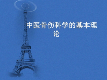 中医 骨伤科基础理论