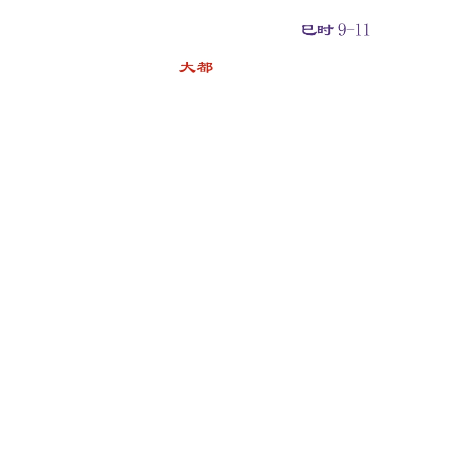 人体经络图(含方向和穴位)_第7页