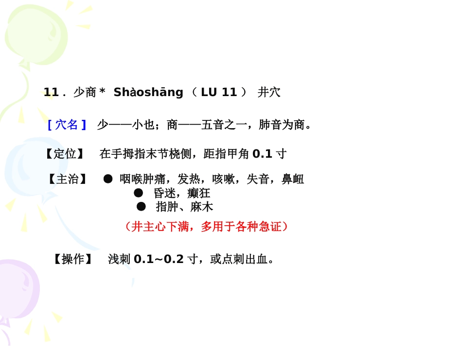 人体经络穴位图谱1肺经_第14页