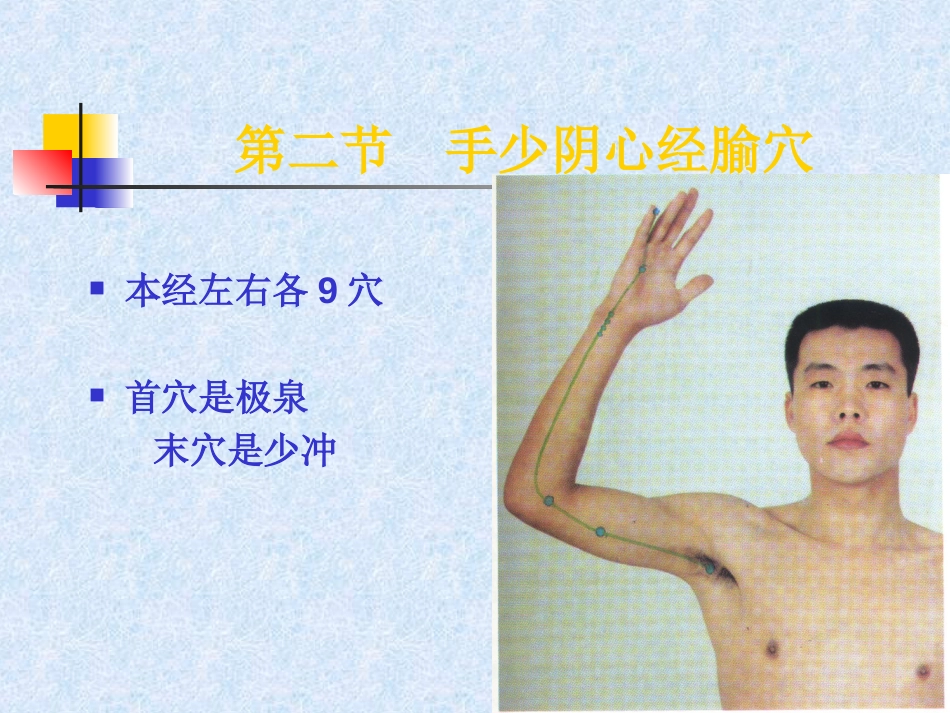 人体经络穴位图谱5心经_第7页