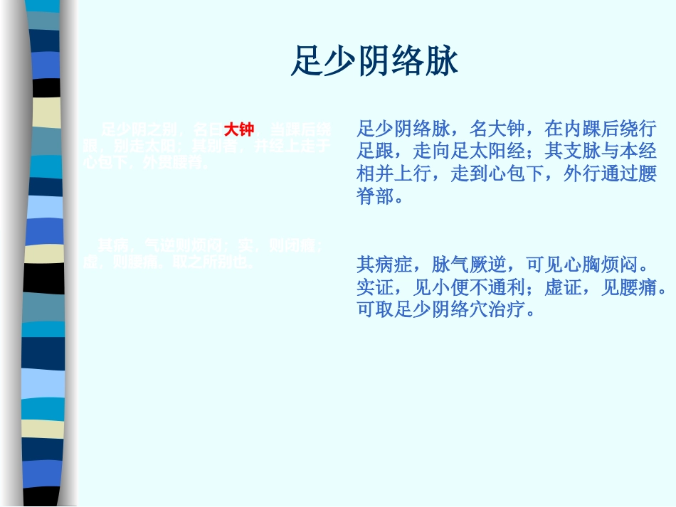 人体经络穴位图谱8肾经_第5页