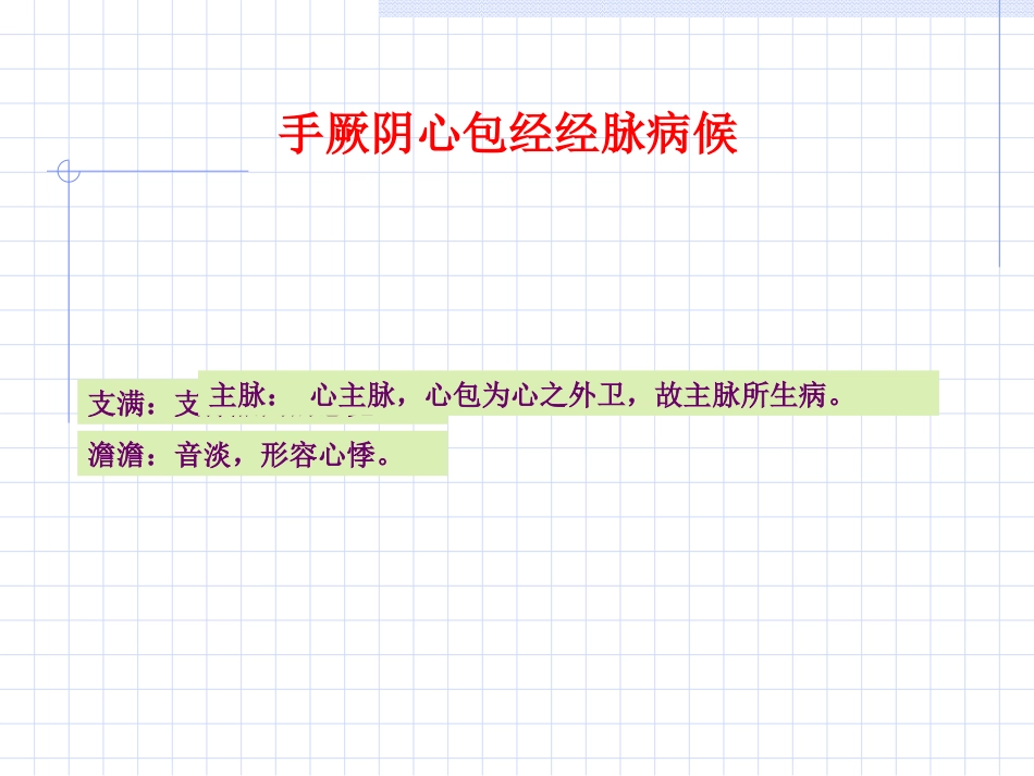 人体经络穴位图谱9心包经_第3页