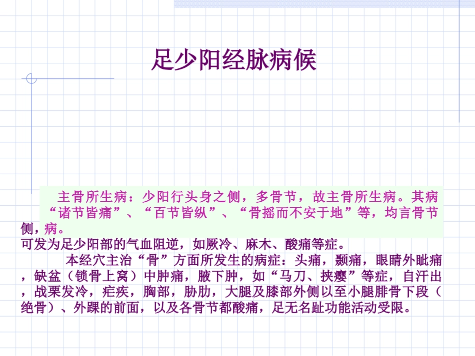 人体经络穴位图谱11胆经_第4页