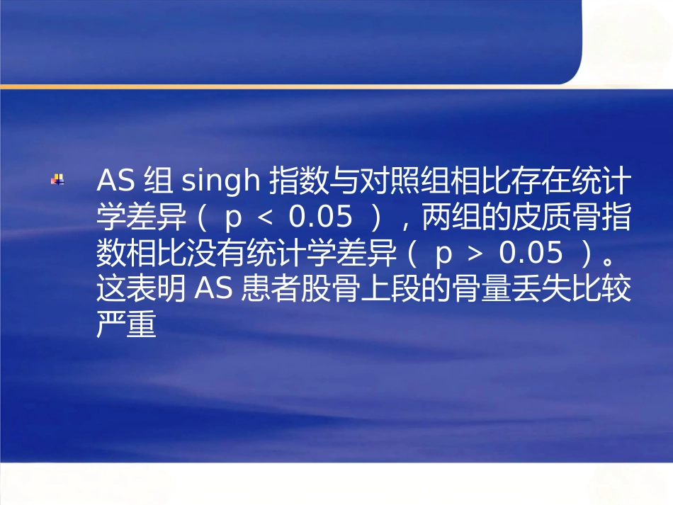 强直性脊柱炎全髋 关节置换术股骨假体的选择_第14页