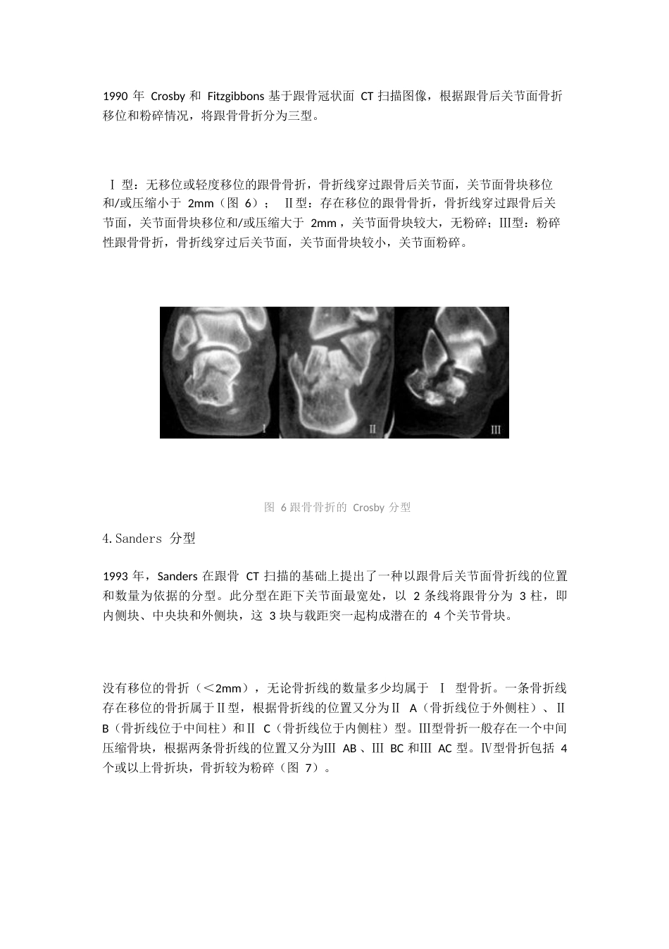 跟骨骨折的影像学检查与分型_第7页