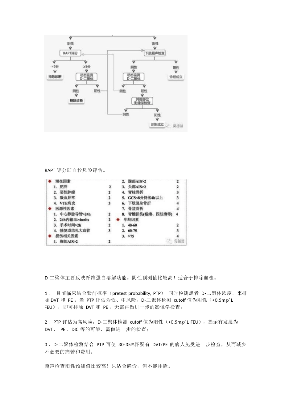 骨科患者静脉血 栓的筛查与预防策略_第5页
