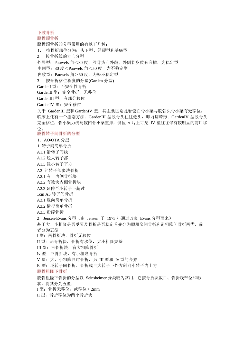 常见骨折分型_第1页