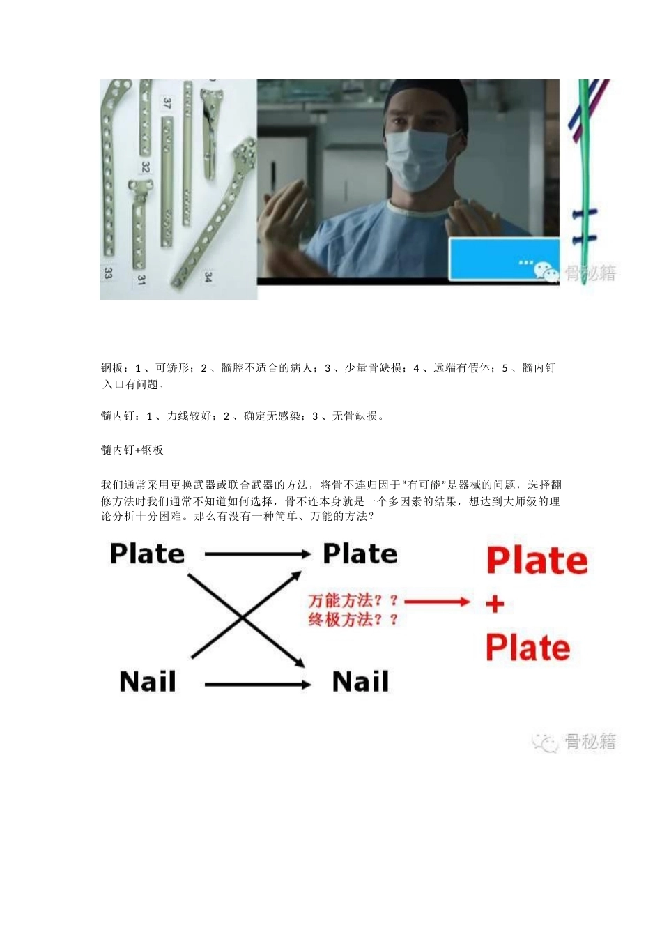 股骨干骨不连的双钢 板治疗_第4页