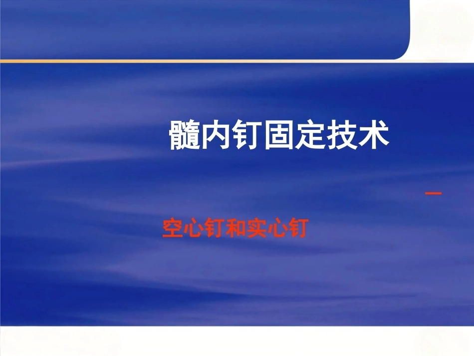 AO髓内钉固定技术_第1页