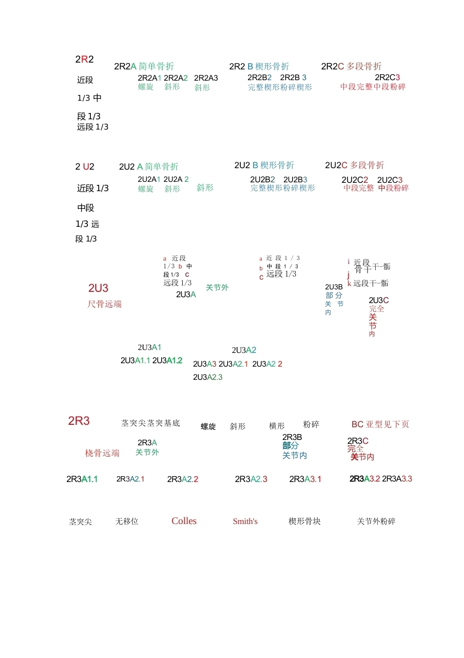 AO骨折分型（四肢版）_第7页