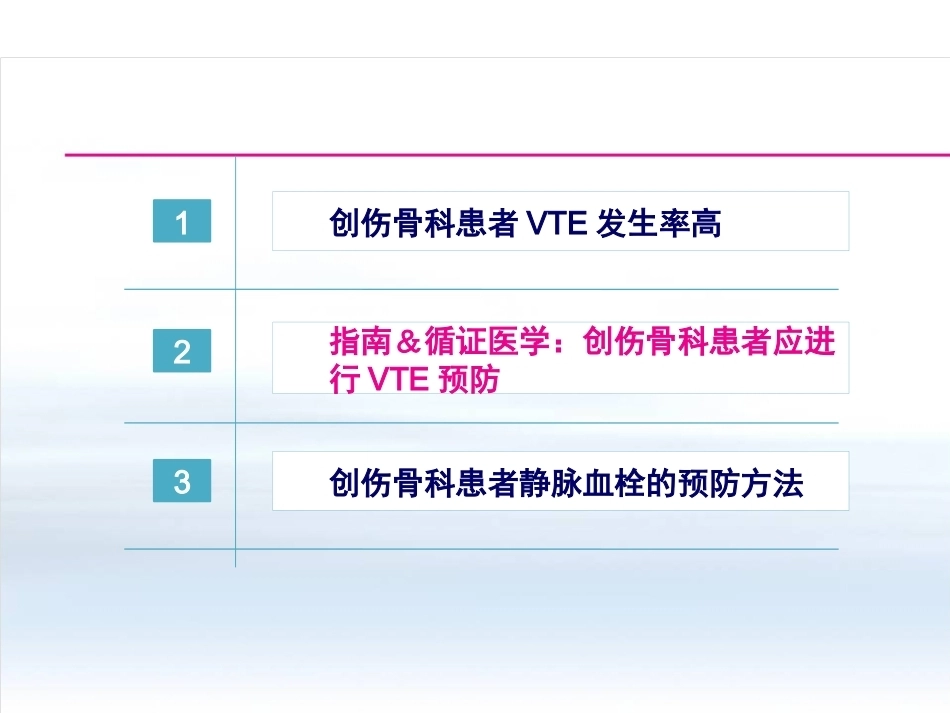 创伤骨科患者的VTE预防_第12页
