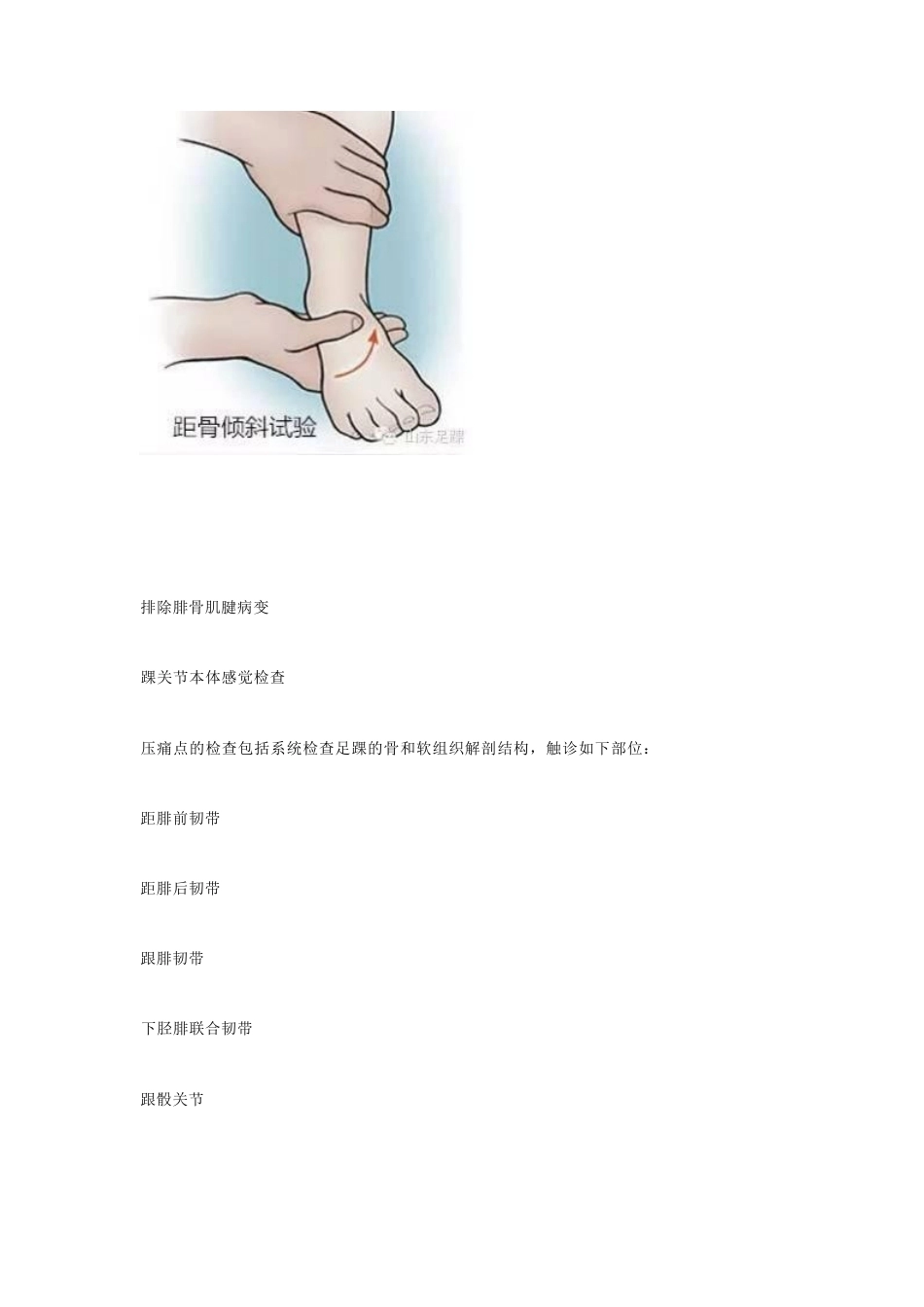 急性踝关节扭伤与慢性踝关节 不稳的治疗_第7页