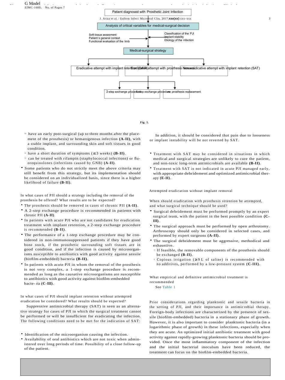 SEIMC临床实践指南人工关节感染的管理_第5页